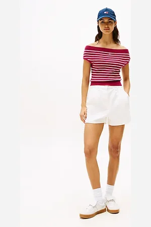 Tommy Hilfiger Claire Regular High Rise Denim Shorts
