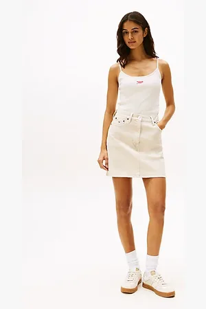 Tommy Hilfiger Garment Dyed Mom Skirt