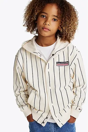 Tommy Hilfiger Hilfiger Monotype Stripe Bomber Hoody