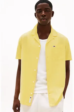 Tommy Hilfiger Linen Blend Regular Short Sleeve Shirt