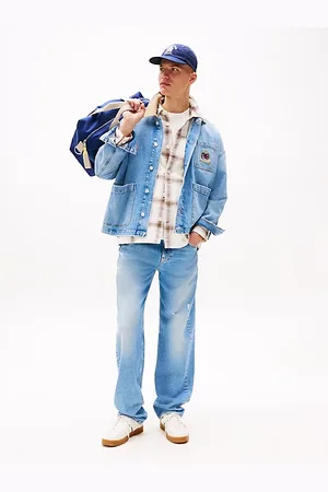 Tommy Hilfiger Crest Embroidery Loose Jeans