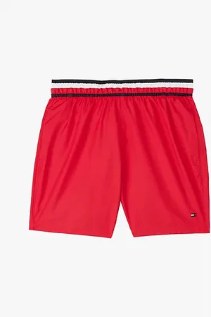 Tommy Hilfiger Global Stripe Mid Length Swim Shorts