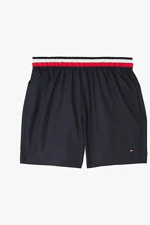 Tommy Hilfiger Global Stripe Mid Length Swim Shorts