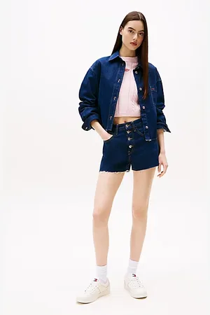 Tommy Hilfiger Button Fly Regular Denim Shorts