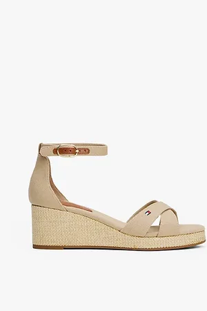 Tommy Hilfiger Crossover Strap Wedge Espadrilles