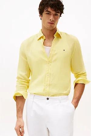 Tommy Hilfiger Regular Fit Pure Linen Shirt