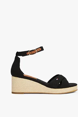Tommy Hilfiger Crossover Strap Wedge Espadrilles