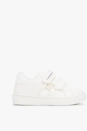 Tommy Hilfiger Glitter Flag Hook And Loop Trainers