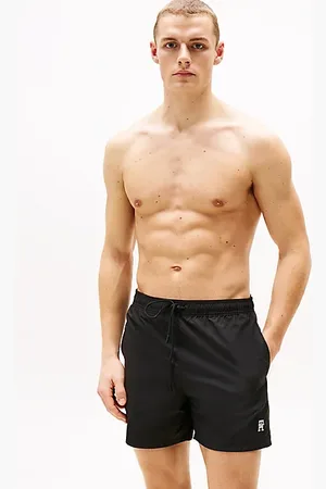 Tommy Hilfiger TH Monogram Mid Length Swim Trunks