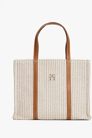 Tommy Hilfiger TH Monogram Crossbody Beach Tote Bag