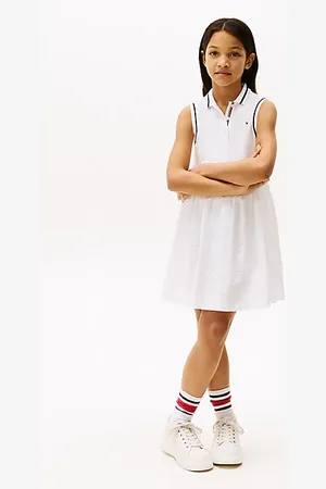 Tommy Hilfiger Broderie Anglaise Polo Dress