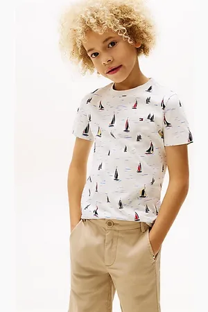 Tommy Hilfiger Print Crew Neck T-Shirt