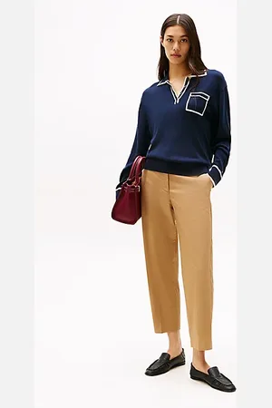 Tommy Hilfiger Slim Straight Leg Ankle Chinos
