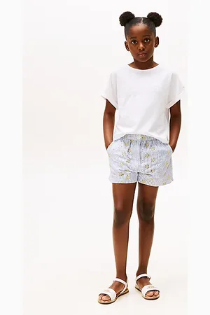 Tommy Hilfiger Broderie Anglaise Stripe Shorts