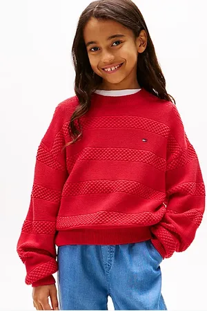 Tommy Hilfiger Textured Crew Neck Jumper