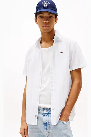 Tommy Hilfiger Regular Fit Linen Blend Shirt