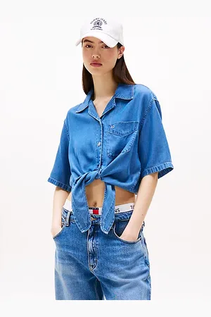 Tommy Hilfiger Self-Tie Short Sleeve Shirt