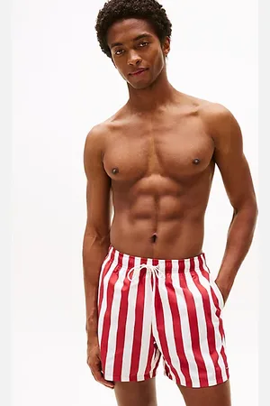 Tommy Hilfiger Print Mid Length Swim Trunks