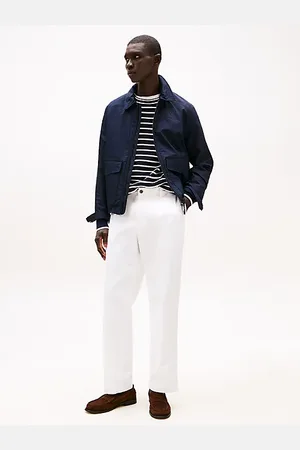 Tommy Hilfiger Greenwich Wide Leg Chinos With Linen