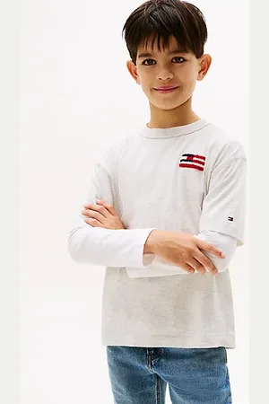 Tommy Hilfiger Hilfiger Flag Back Logo Terry T-Shirt