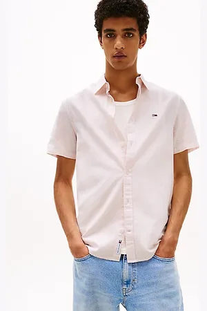 Tommy Hilfiger Regular Fit Linen Blend Shirt