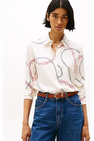 Tommy Hilfiger Gold Button Relaxed Shirt