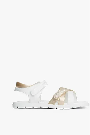 Tommy Hilfiger Metallic Glitter Strap Sandals