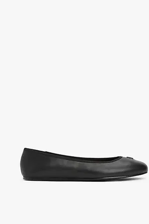 Tommy Hilfiger TH Monogram Leather Ballerinas