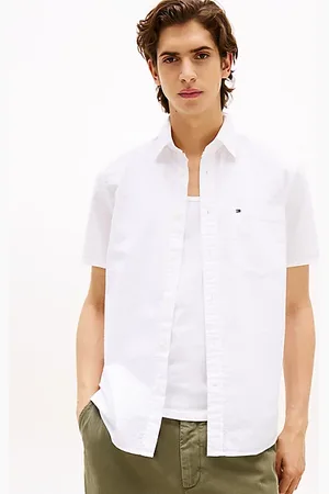 Tommy Hilfiger Regular Fit Seersucker Short Sleeve Shirt