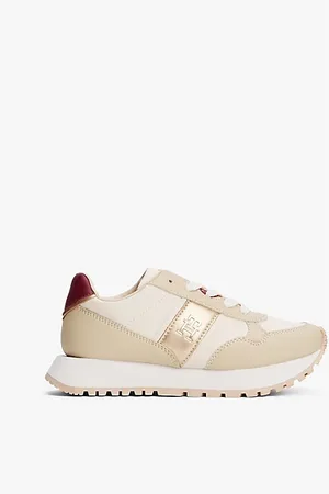 Tommy Hilfiger Metallic Lace-Up Trainers