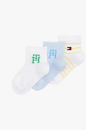 Tommy Hilfiger 3-Pack TH Monogram Socks Gift Box