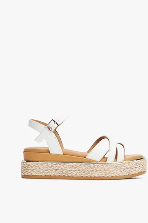 Tommy Hilfiger Crossover Strap Platform Sandals
