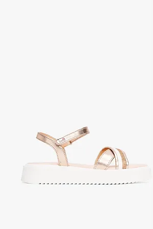 Tommy Hilfiger Glitter Hook And Loop Sandals