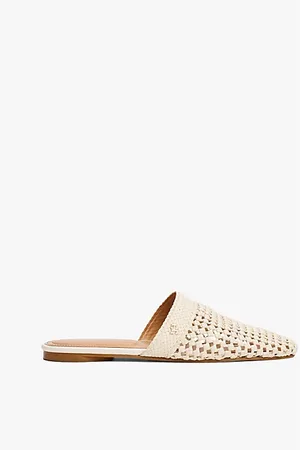 Tommy Hilfiger The Runway Collection TH Monogram Crochet Mules