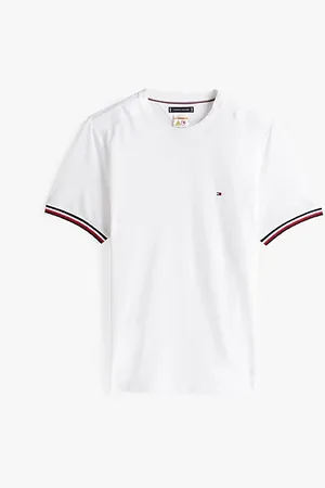 Tommy Hilfiger Adaptive Global Stripe Cuff T-Shirt