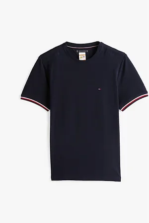Tommy Hilfiger Adaptive Global Stripe Cuff T-Shirt