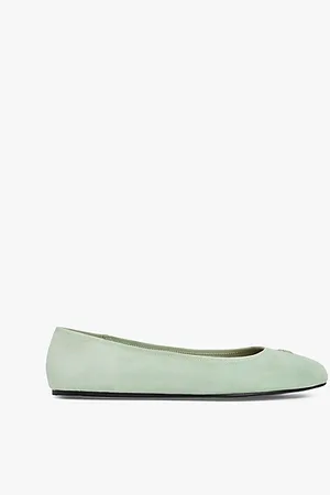 Tommy Hilfiger TH Monogram Suede Ballerinas