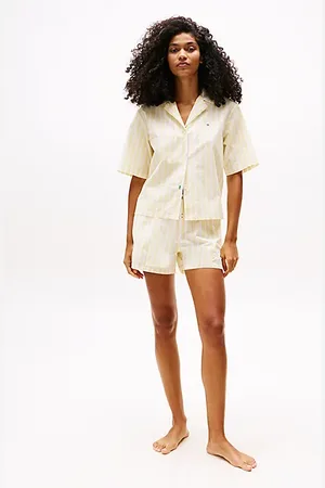 Tommy Hilfiger Logo Poplin Pyjama Shorts