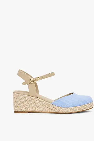 Tommy Hilfiger Chambray Wedge Espadrilles