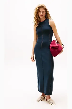 Tommy Hilfiger The Sofia Capsule Pointelle Knit Maxi Dress