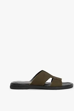 Tommy Hilfiger Premium Leather Cutout Mules