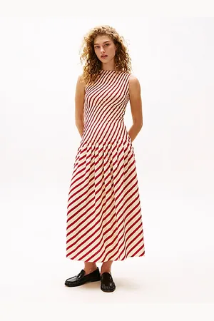 Tommy Hilfiger The Sofia Capsule Stripe Maxi Dress