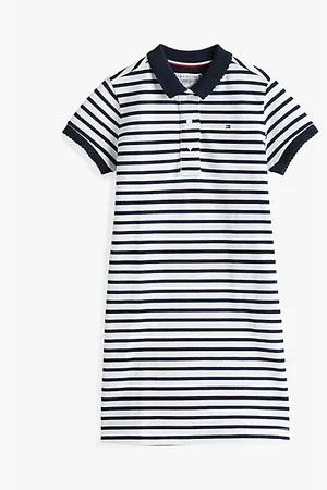 Tommy Hilfiger Adaptive Flag Embroidery Polo Dress