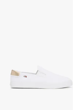 Tommy Hilfiger Canvas Slip-on Trainers