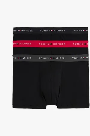 Tommy Hilfiger 3-Pack Colour-Blocked Logo Trunks