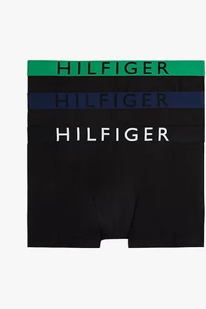 Tommy Hilfiger 3-Pack Contrast Waistband Trunks