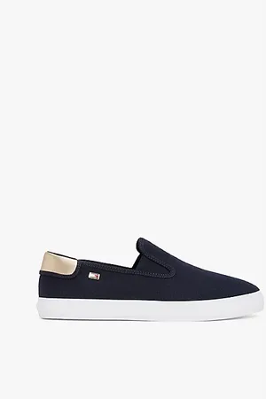 Tommy Hilfiger Canvas Slip-on Trainers