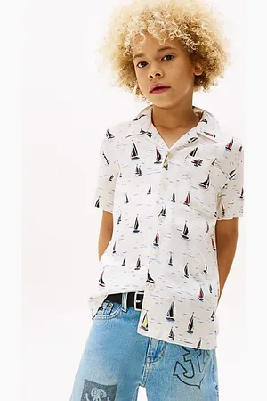 Tommy Hilfiger Print Woven Short Sleeve Shirt