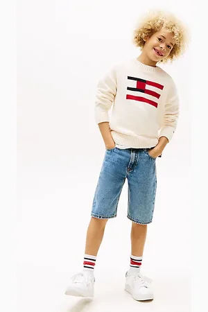 Tommy Hilfiger Straight Leg Denim Shorts