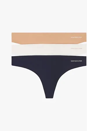 Tommy Hilfiger 3-Pack Logo Thongs